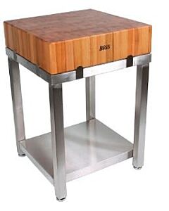 John Boos Cherry Butcher Block - 24 X 24 X 6 Thick - Cucina Laforza (End Grain)