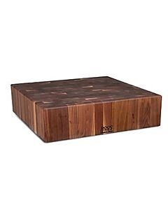 John Boos Walnut Butcher Block - 24 X 24 X 6 Thick - Cucina Laforza (End Grain)