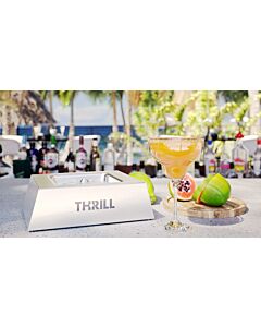 Thrill Vortex Jet White Glass Chiller and Sanitizer - JE.01.0.02 - USA