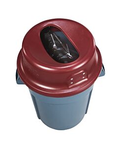 San Jamar KatchAll Flatware Retriever - burgundy KA4400