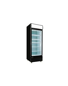 Kool-It KGM-23 27.6" Single Glass Door Display Merchandiser Cooler - 23 Cu. Ft.