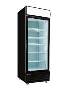 Kool-It KGM-23 27.6" Single Glass Door Display Merchandiser Cooler - 23 Cu. Ft. - USA