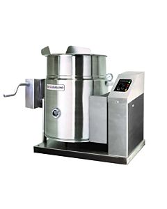Cleveland KGT12TGB Table Top Tilting 2/3 Steam Jacketed Gas Fired Kettle with Gear Box 12 Gallon/ 45 Liters - 53000 BTU - CA
