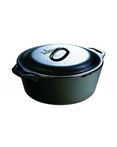 Lodge L10DOL3 7 Qt. Dutch Oven with Loop Handles - USA