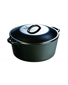 Lodge Cast Iron Dutch Oven with Loop Handles