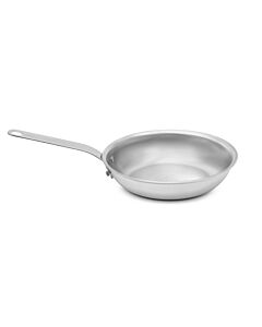 Vollrath 671108 8" Wear-Ever® Aluminum Fry Pan with Natural Finish and Plated Handle