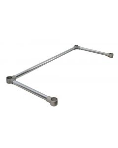 Zanduco Leg Brace For 24" X 24" Three Tub Sink - CA