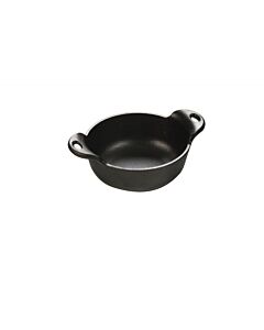 Lodge HMSB 12 Ounce Heat-Treated Mini Cast Iron Serving Bowl