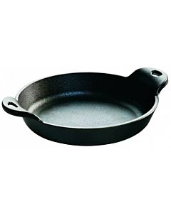 Lodge HMSRD 8' Heat-Treated Cast Iron Round Mini Server
