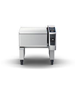 Rational iVario Pro LMX100CE L Single Pan Electric Multi-Functional Cooking Center Tilting Skillet with 26 Gal. Capacity - 208-240V - CA