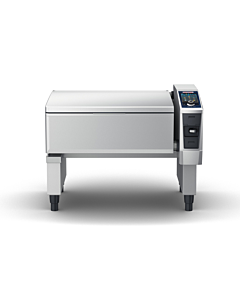 Rational iVario Pro LMX100DE XL Single Pan Electric Multi-Functional Cooking Center Tilting Skillet with 40 Gal. Capacity - 208-240V - CA