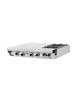 Garland M42-6T Master Series 34" Liquid Propane Modular Top Range with 17" wide Hot Top, 2 Open Burners- 94,000 BTU