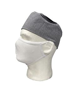 Zanduco Antibacterial Washable Cotton Face Mask - White - 10/Pack