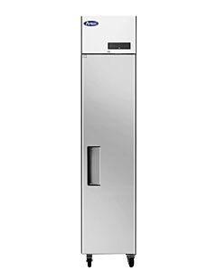 Atosa MBF15FSGR 17" Slim Top Mount Solid Right Door Reach-In Freezer - 13 cu.ft. - CA