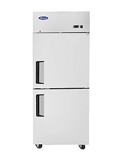 Atosa MBF8007GR 29" Top Mount Two Divided Door Freezer - Right Hinged - CA
