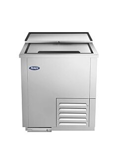 Atosa MBGF24GR Stainless Steel Glass and Plate Chiller / Froster - 5 Cu.Ft.