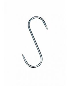 Omcan Stainless Steel "S" Hook - 7" x 3/8" - USA