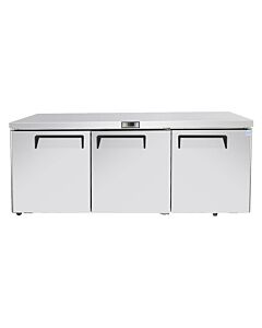 Atosa MGF8404GR 72" Undercounter Refrigerator