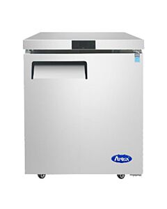 Atosa MGF8405GR 27" Single Right Hinged Door Undercounter Freezer - 115V - CA