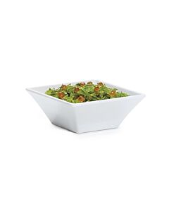 GET ML-247-W Siciliano™2.5 qt. (2.5 qt. Rim-Full), 10" Square Bowl, 2.5" Deep - 6/case