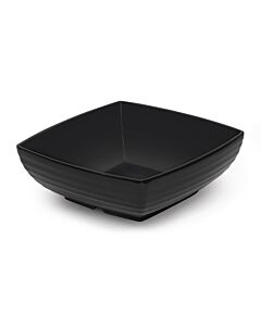 GET ML-67-BK Milano™ 2.5 qt. (2.5 qt. Rim-Full), 9" Square Bowl, 2.75" Deep - 12/case
