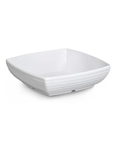 GET ML-68-W Milano™ 3 qt. (3.1 qt. Rim-Full), 10.25" Square Bowl, 2.75" Deep - 6/case