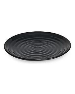 GET ML-84-BK Milano™ 15" Round Plate - 6/case