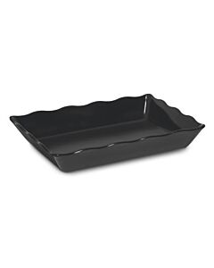 GET ML-88-BK Milano Black Tray - 6/Case - CA