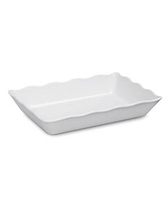 GET ML-88-WHT Milano White Tray - 6/Case - CA