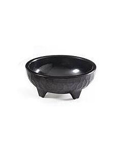 GET MOJ-801-BK Viva Mexico™ 4 oz, 4" Molcajete Bowl, 1.5" Deep - 12/case - CA