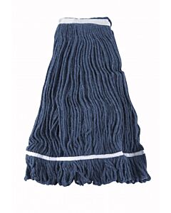 Winco MOP-32 32 oz., 800g Blue Yarn Mop Head - USA
