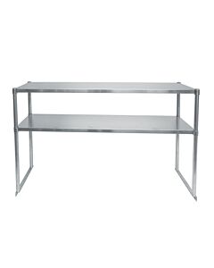 Atosa MROS-6RE 72 5/8" Double Tier Overshelf For MSF Series Prep Table