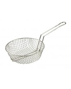 Winco MSB-08 8" Coarse Mesh Culinary Basket - USA
