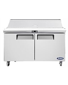 Atosa MSF8302GR 48" 12 Pan Refrigerated Sandwich Prep Table - CA