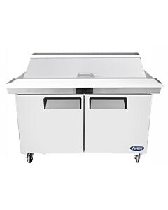 Atosa MSF8303GR 60" 16 Pan Refrigerated Sandwich Prep Table - CA