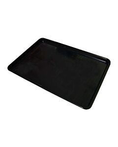 Omcan 18" x 26" Meat Tray - Black - CA