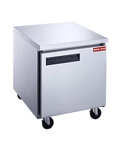 New Air NUR-029-SS 29" Stainless Steel Single Door Undercounter Refrigerator with 198L Capacity - 115V, 225W