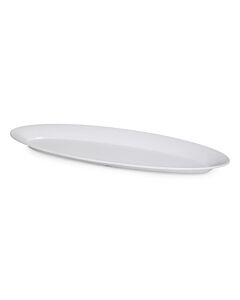 GET OP-2280-W Milano™ 22.5" x 8" Oval Platter - 6/case