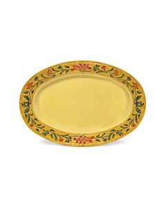GET OP-618-VN Venetian™ 18" x 13.5" Oval Platter - 12/case