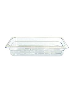 Omcan 2 ½" Deep Clear Polycarbonate Food Pan