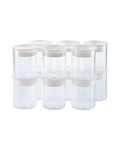 Pacojet Transparent Synthetic Pacotizing Beaker with Lids -(Set of 12)