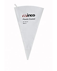 Winco PBC-21 21" Pastry Bag Cotton with Plastic Coated - USA