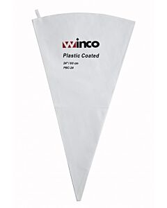 Winco PBC-24 24" Pastry Bag Cotton with Plastic Coated - USA