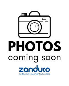 Zanduco Push Handle Chrome Plated for Wire Shelving Carts