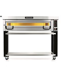 Pizza Master PM841 Electric Single Deck Oven 81.5"W x 64.6"H, 4 Pizza stones 17.0kW Per Deck, 208-240V / 1-3Ph - CA