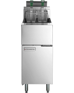Garland Frymaster GF14 Floor Fryer 40 lb. Capacity Natural Gas - 100,000 BTU