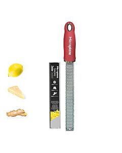 Microplane 46127 Premium Classic Zester/Grater - Pomegranate Red - USA