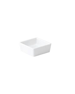 Tableware Solutions Piata- Shallow Square Dish 2.5" 6.6 cm 2 oz. 60 mL case of 6 PP C03096