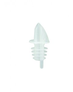 Winco PPR-2C Free Flow Pourers, Clear 12 pc per pack - USA