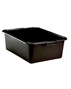 Vollrath 1527B-06 Traex® Standard 7" Deep Bus Box, Black - USA